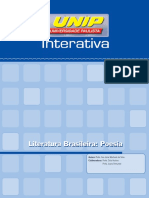 Literatura Brasileira - Poesia (60hs) - Unidade I