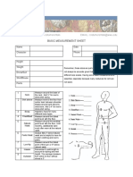 Rent costumes with basic measurements