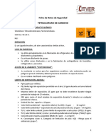 408212666 Ficha Seguridad Quimica Tetracloruro de Carbono