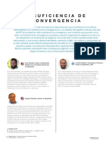 Insuficiencia de Convergencia