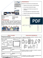 Guìa 011 Ciencias Sociales  -Etica y Valores - Informatica  grado primero