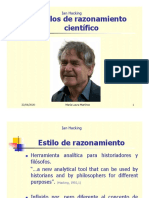 Ian Hacking - Estilos de Razonamiento Científico - HFCI 2020