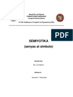 Semiyotika (Semiotics)