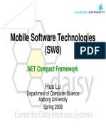 Mobile Software Technologies (SW8) : Hua Lu