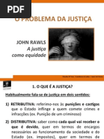 Problema da Justiça - John Rawls