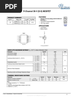 P2003EVG: P-Channel 30-V (D-S) MOSFET