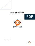 Python Basics (By Murtaza's Workshop)