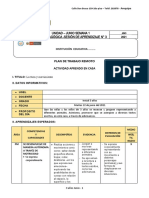 3 Años Dia 22 Junio Sesion de Aprendizaje