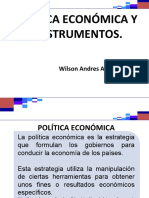 Politica Económica y Sus Instrumentos