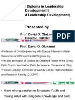 DLD121 Dynamics of Leadership
