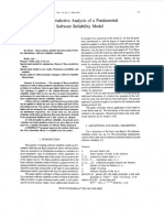 Análisis Predictivo de Bayes de Un Modelo de Confiabilidad de Software Fundamental