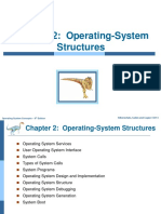 Chapter 2: Operating-System Structures: Silberschatz, Galvin and Gagne ©2013 Operating System Concepts - 9 Edition