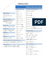 Formula Sheet