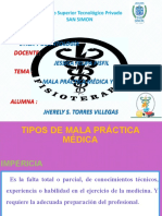 Mala Práctica Médica y Culpa Médica