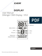 User Manual Dillenger C965 Display - V5.0