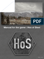 Manual For The Game: Hex of Steel