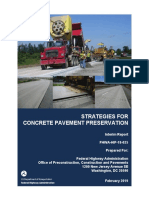 CONCRETE PAVEMENT PRESERVATI