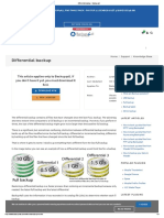 Differential Backup: This Article Applies Only To Backup4all. If You Don't Have It Yet, You Must Download It RST