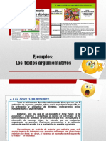 Ejemplos de Textos Argumentos