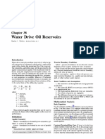 Water Drive Oil Reservoirs