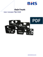 Ventilador axial mini características