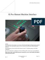 DP Operator Course K-Pos Human Machine Interface Training Manual