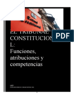 El Tribunal Constitucional - Monografia