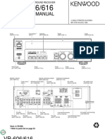 Kenwood VR-616 Service Manual