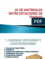 Manejo de Materiales Entre Estaciones de Trabajo