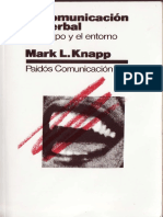 LA COMUNICACIÓN NO VERBAL - CAP 1 - MARK KNAPP (1)