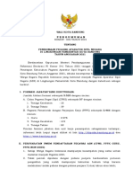 Pengumuman CASN Kota Bandung 2021