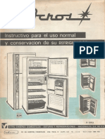 Manual Refrigerador Acros R-11973