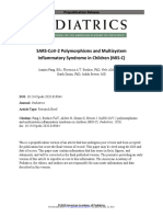 Sars-Cov-2 Polymorphisms and Multisystem Inflammatory Syndrome in Children (Mis-C)