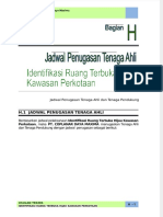 Jadwal Penugasan T. Ahli