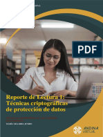 Reporte de Lectura 1 Técnicas Criptográficas de Protección de Datos