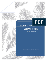Monografia Conservacion de Alimentos Dionicio Chambe (