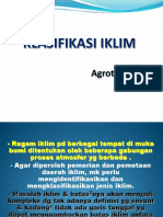 Agroklim 8 (Klasifikasi Iklim)