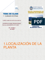 CLASE 2 - Localización de La Planta