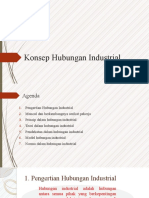 Konsep Hubungan Industrial