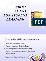 1-Classroom Assessment For Student Learning