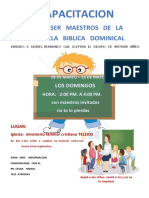 Afiche para Capacitacion