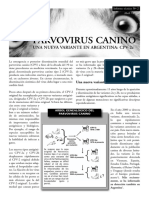 Informe Nobivac Puppy Parvovirus Modificado