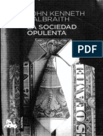 La Sociedad Opulenta by John Kenneth Galbraith