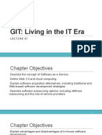 GIT: Living in The IT Era