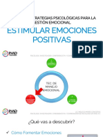 5.3 Estimulación emocional positiva