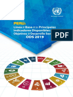 Indicadores Ods Perú Línea de Base 2019