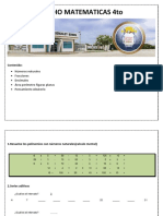 Guia de Estudio Matematicas 4to