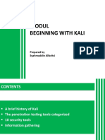 Modul Praktek - Beginning With Kali Linux