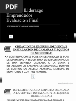 Taller de Liderazgo Emprendedor - Formato (Recuperado)