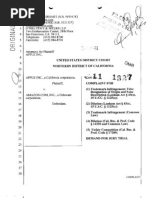 Download Complaint Apple v Amazon App Store by mschwimmer SN51427006 doc pdf